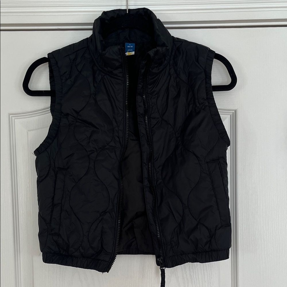 Kids Old Navy Black Puffer Vest